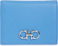 FERRAGAMO Gancini Leather French Wallet