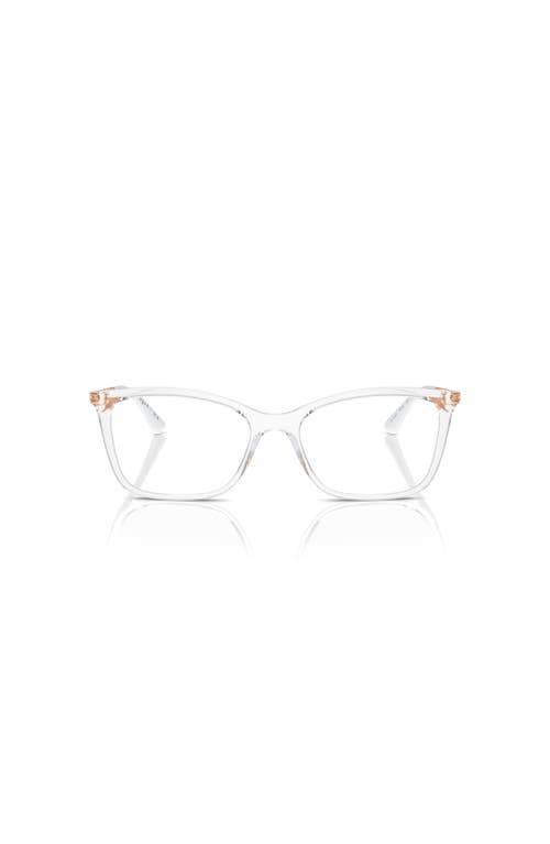 Vogue Eyewear 51mm Butterfly Optical Glasses In White