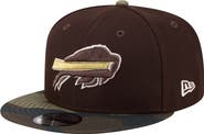 New Era Men's New Era Dark Brown Buffalo Bills Burnt Wood Camo 9FIFTY Snapback Hat