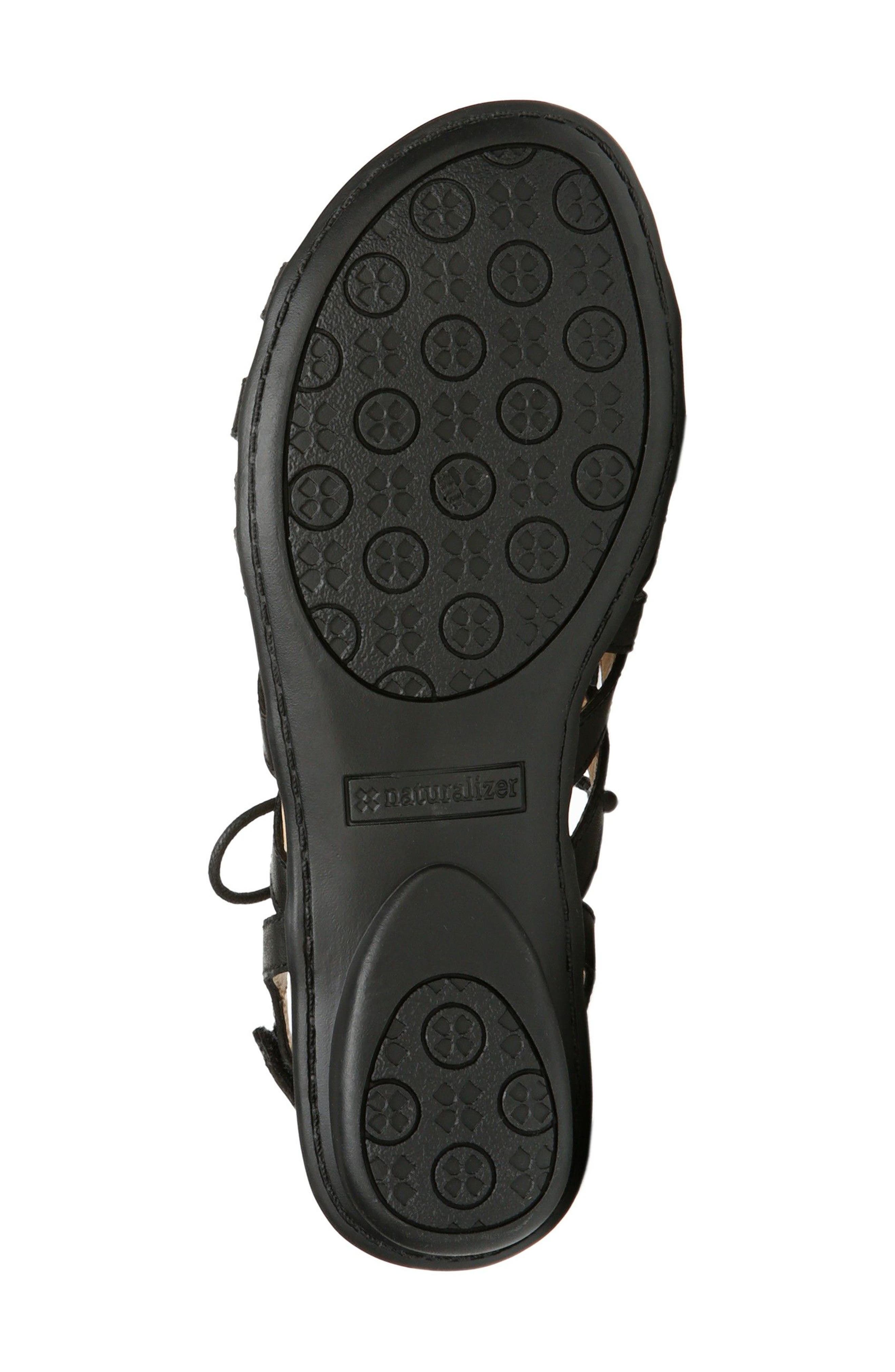 Naturalizer 'Whimsy' Ghillie Sandal, Alternate, color, 