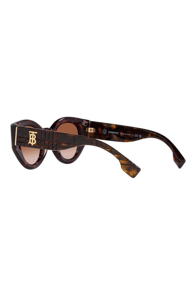 Briar 47mm Gradient Small Phantos Sunglasses, Alternate, color, DK HAVANA