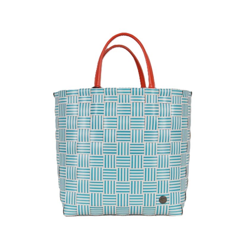 Joy Recycled Plastic Shopper, Alternate, color, Petrol