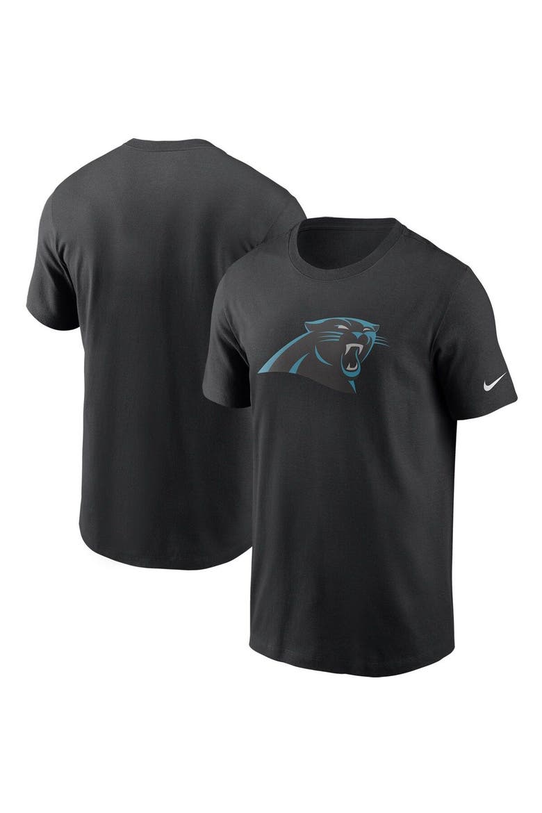 Men's Nike Black Carolina Panthers Primary Logo T-Shirt, Alternate, color, Black