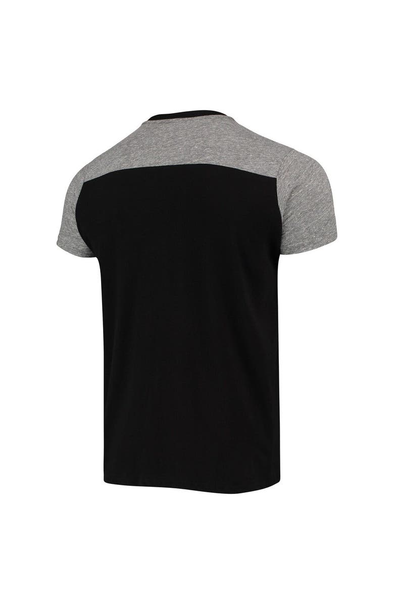 Majestic Threads Men's Majestic Threads Black/Gray Cincinnati Bengals Field Goal Slub T-Shirt, Alternate, color, Black