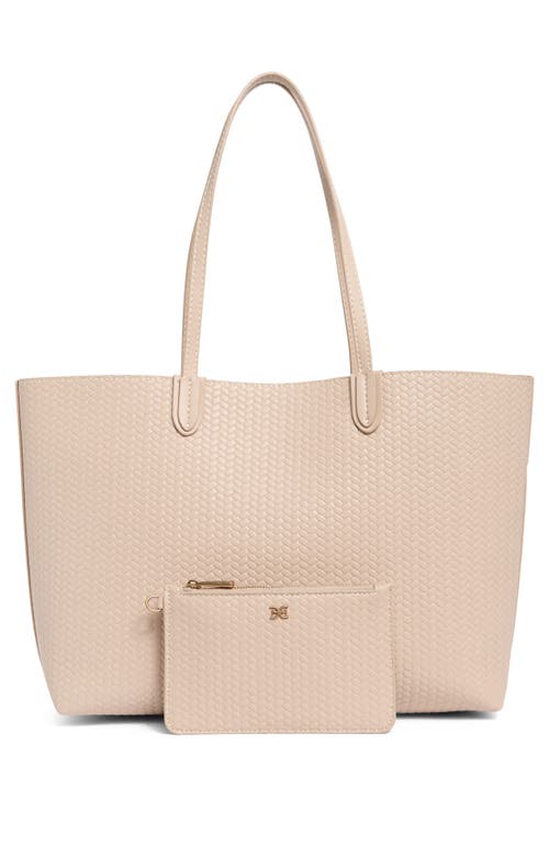 SAM EDELMAN SAM EDELMAN EVA LARGE WOVEN TOTE BAG & POUCH