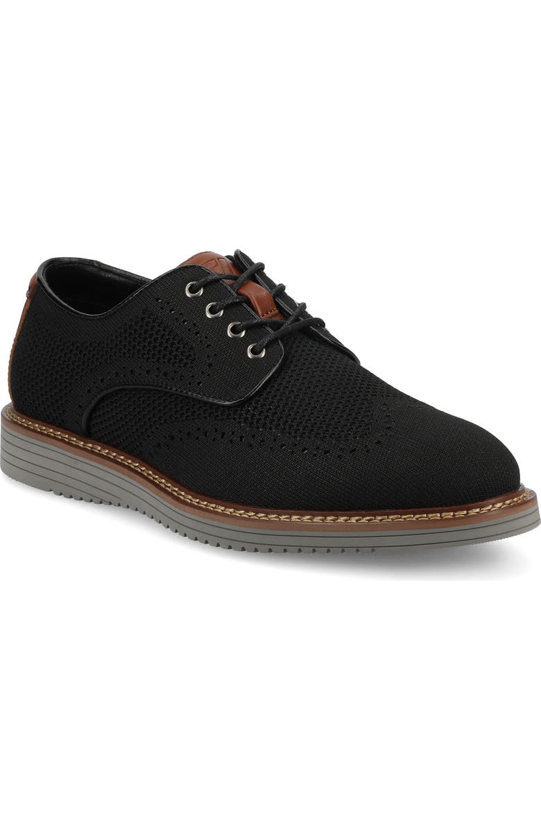 VANCE CO Whitaker Knit Derby, Main, color, Black