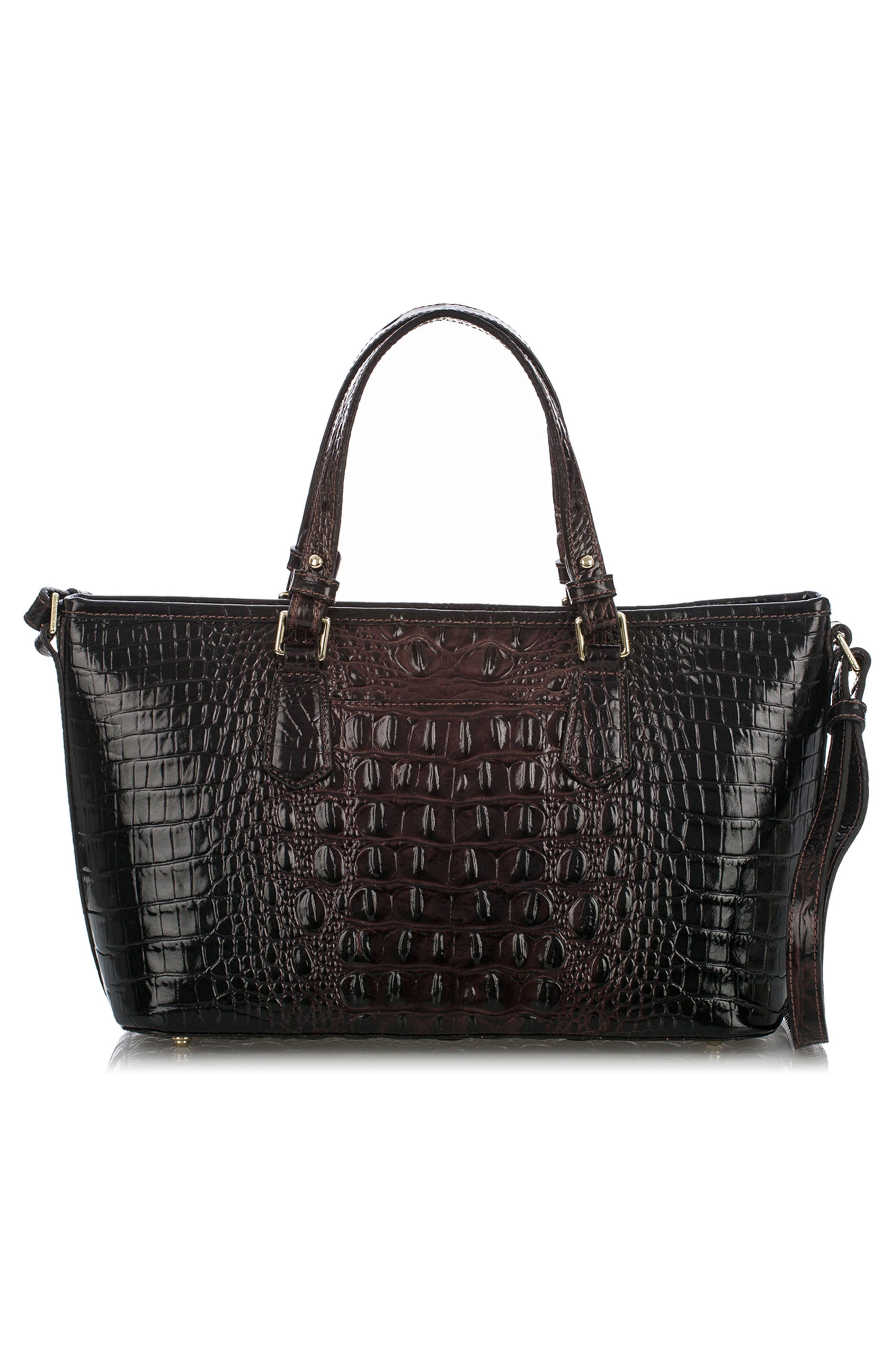 Brahmin Melbourne Mini Asher Leather Tote, Alternate, color, 