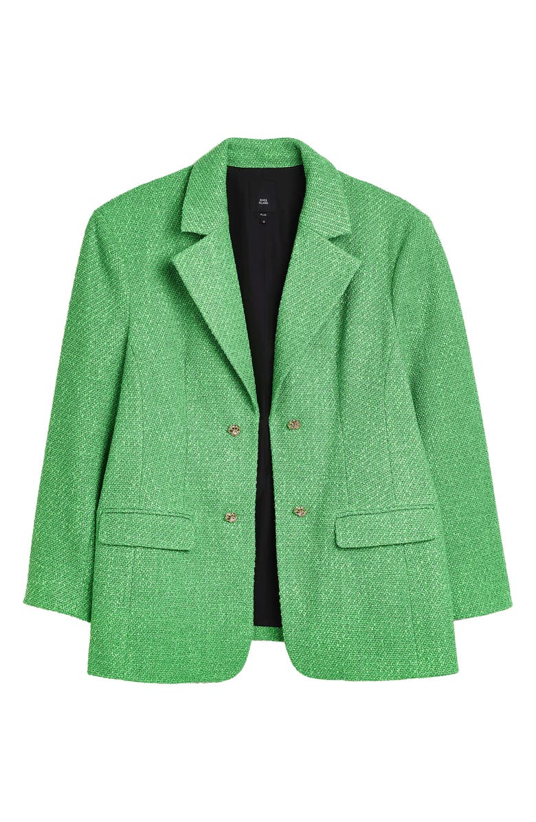 River Island Fitted Bouclé Blazer, Alternate, color, 