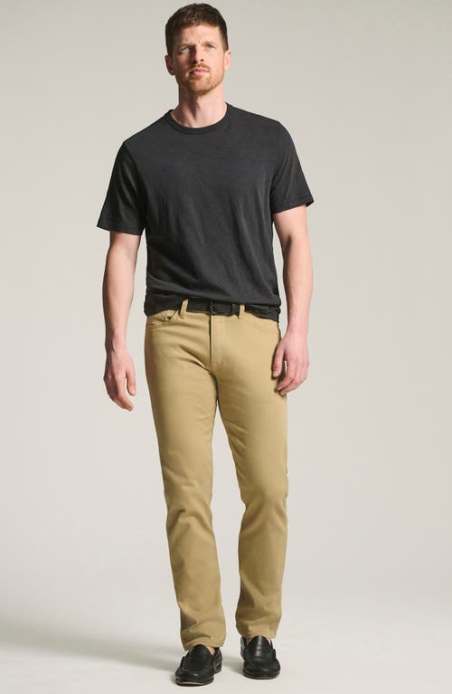 34 Heritage Courage Textured Straight Leg Pants In Brown