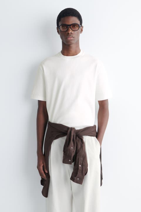 Heavyweight Ribbed T-shirt