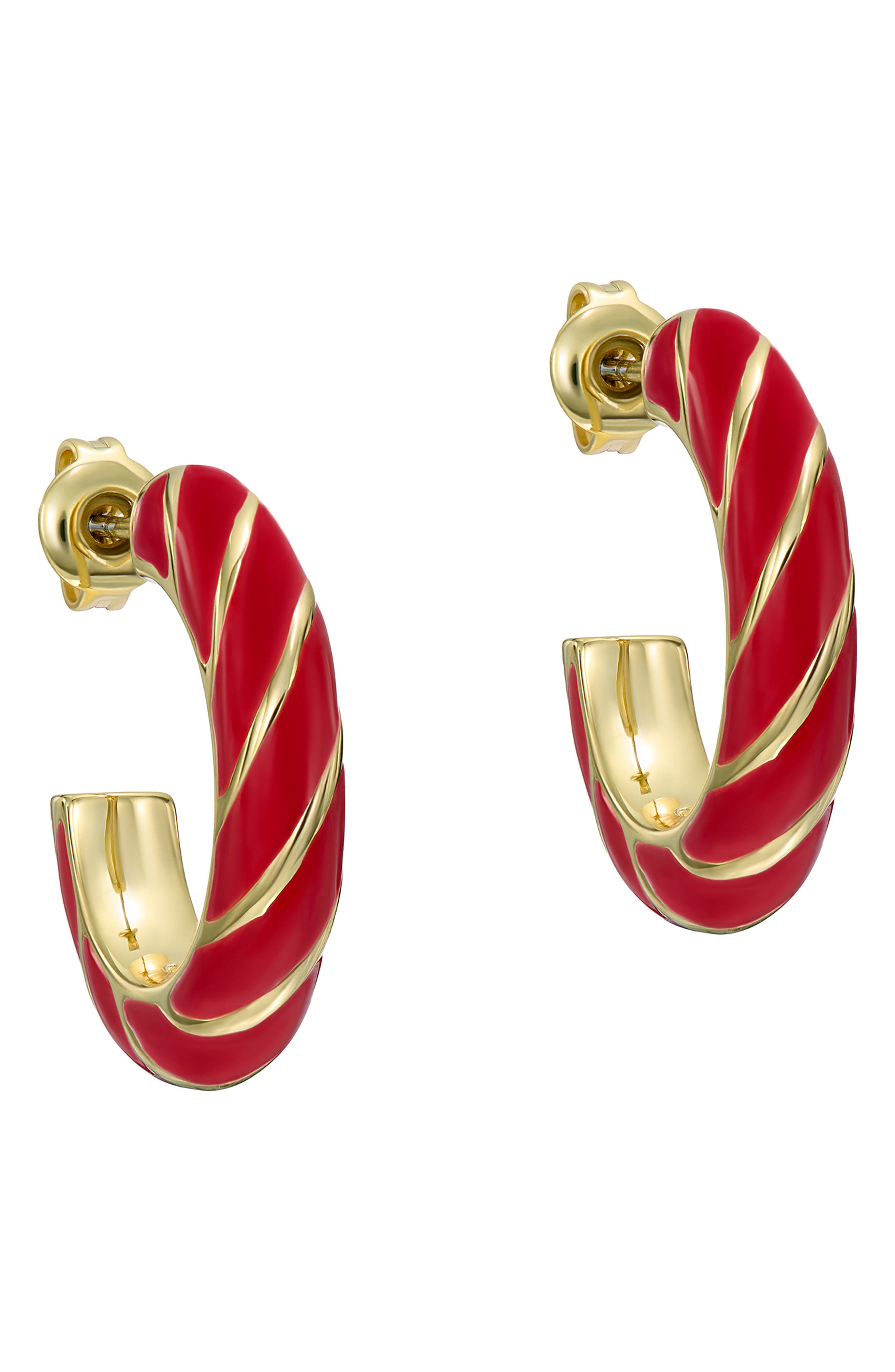 GOLD TONE RED