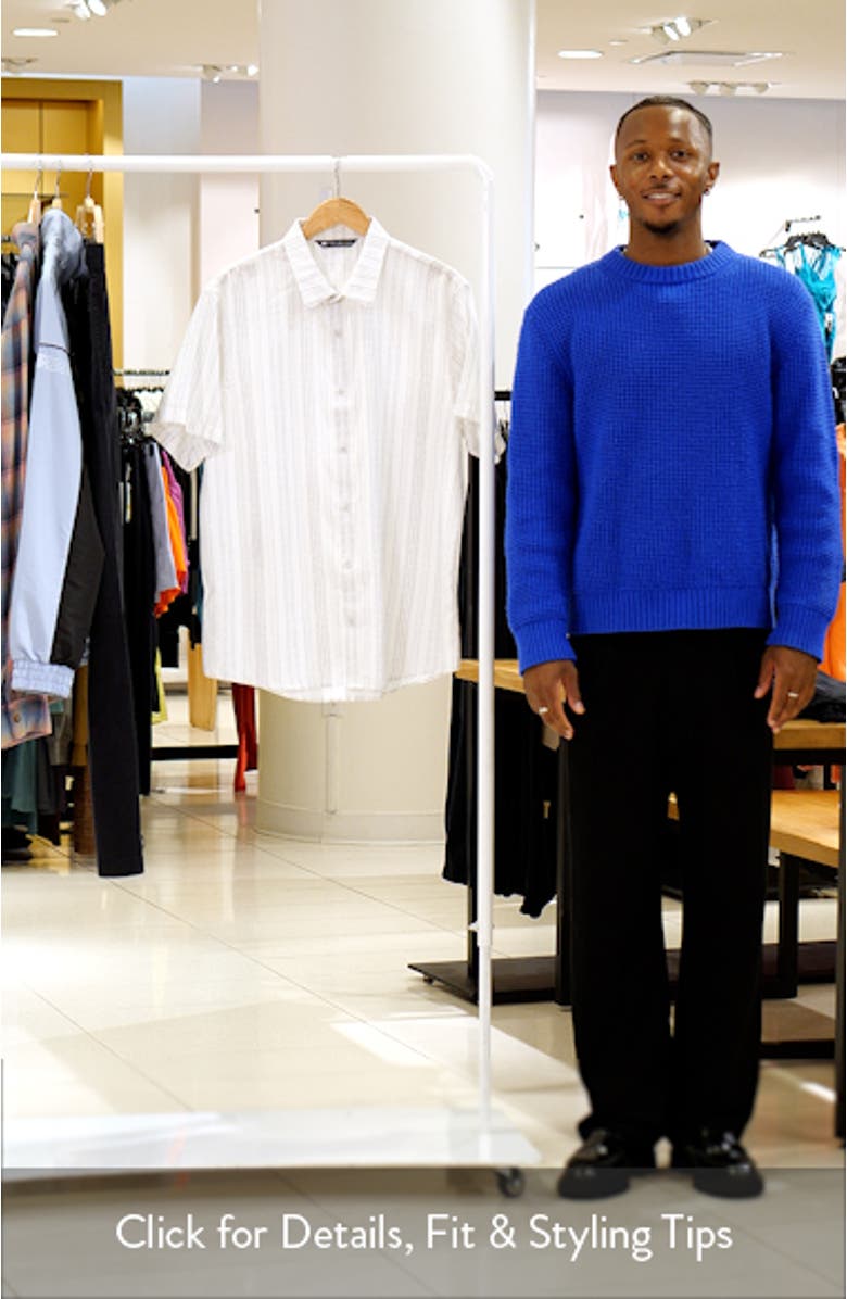 Meant for More Short Sleeve Button-Up Shirt, sales video thumbnail