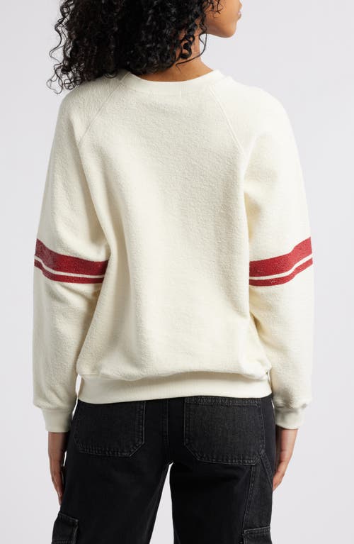 Daydreamer The Doors Love Her Madly Cotton Graphic Sweatshirt In Stone Vintage