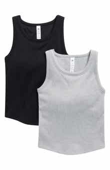 90 DEGREE BY REFLEX Pack of 2 Seamless Rib Honey Tank