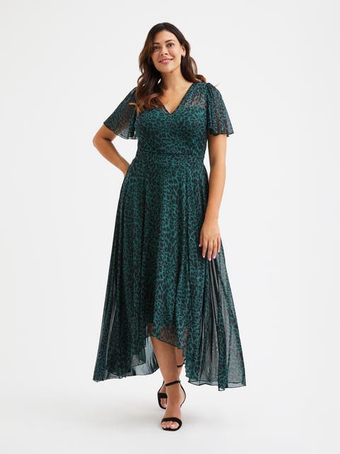 Tilly Animal Print Sweetheart Dress