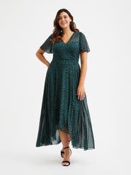 Scarlett & Jo Tilly Animal Print Sweetheart Dress