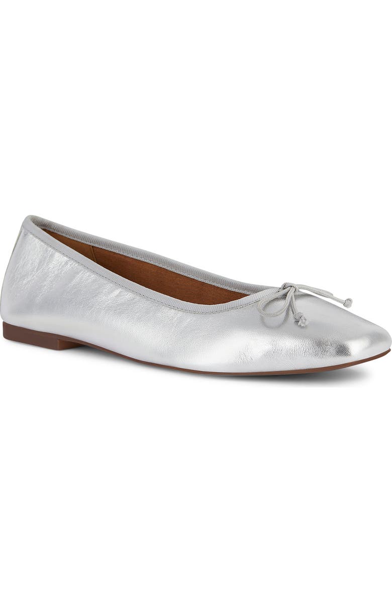 Geox Marsilea Square Toe Ballet Flat, Main, color,