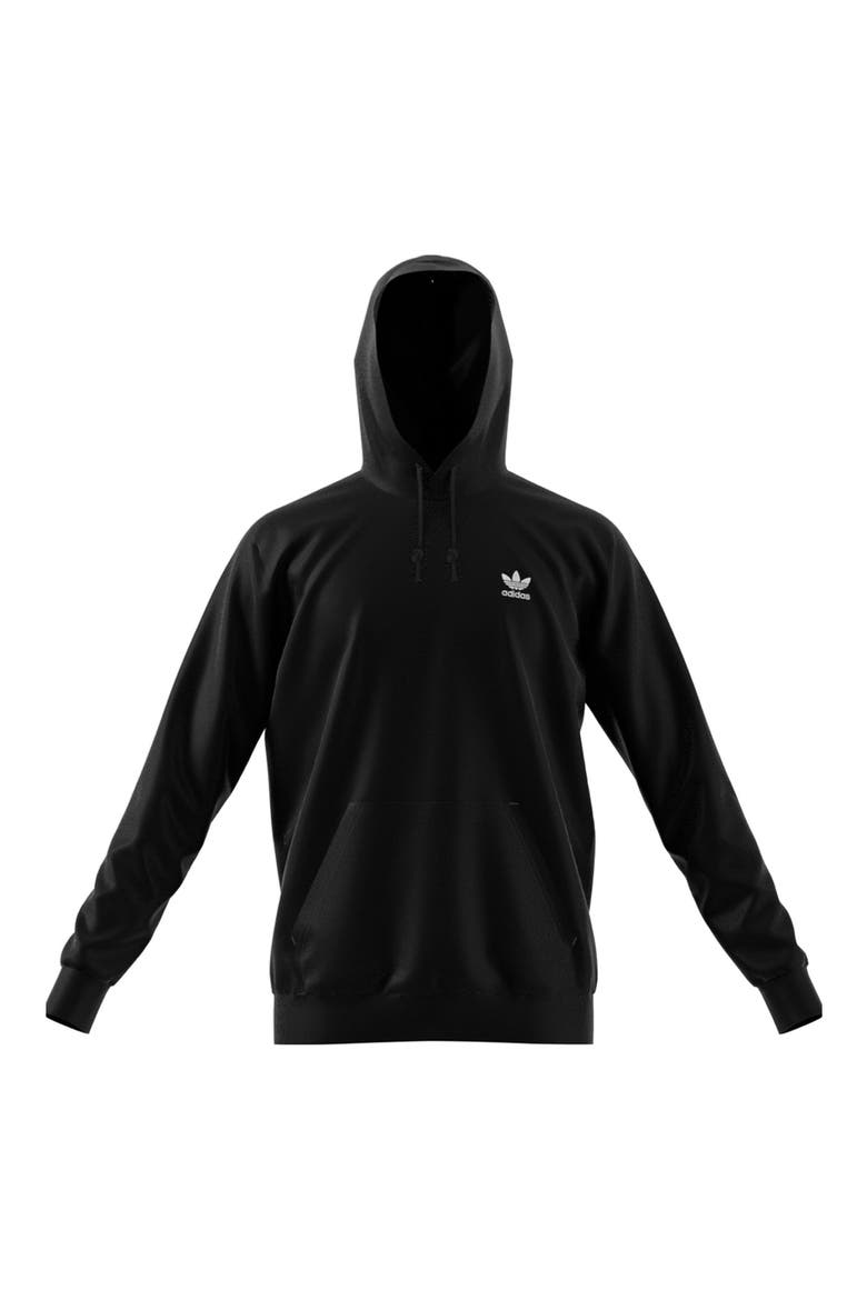 Essential Pullover Hoodie, Alternate, color, BLACK