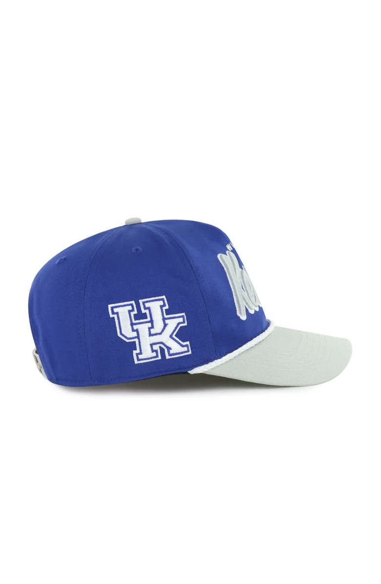 '47 Men's '47 Royal Kentucky Wildcats Dropshadow Rope Hitch Adjustable Hat, Alternate, color, Royal