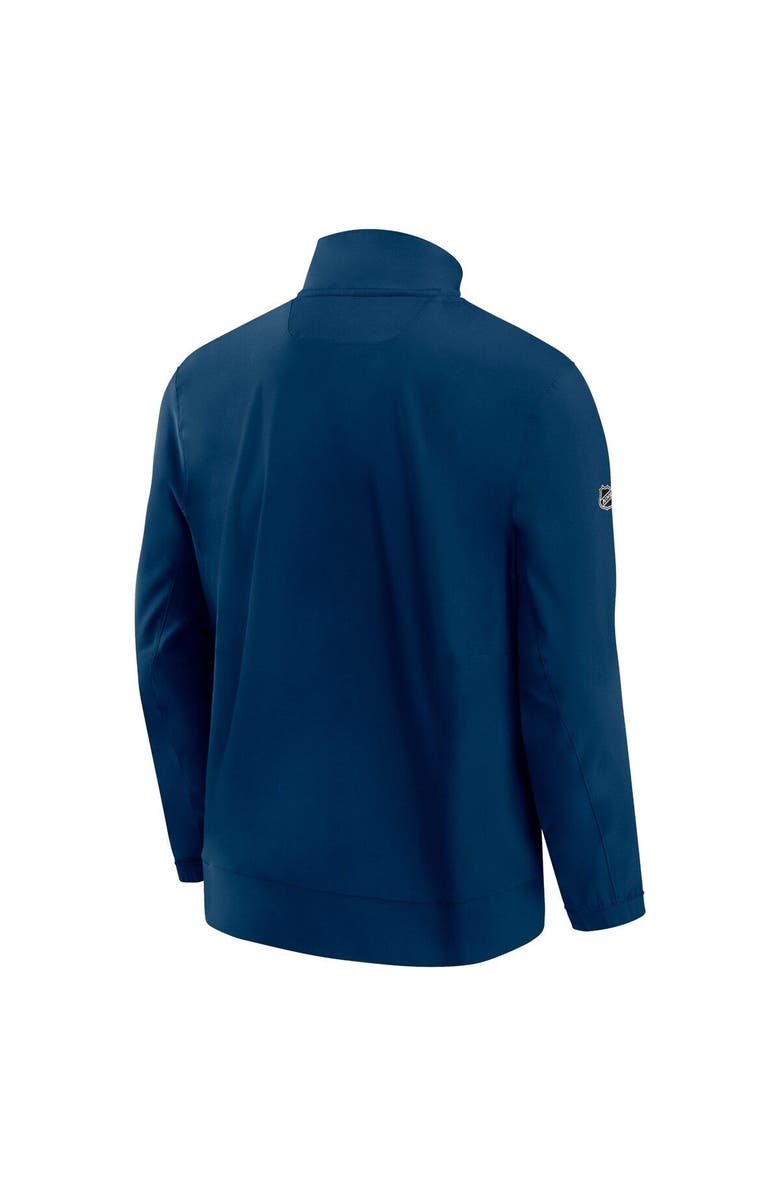 FANATICS Men's Fanatics Branded Deep Sea Blue Seattle Kraken Authentic Pro Rink Coaches Full-Zip Jacket, Alternate, color, Navy