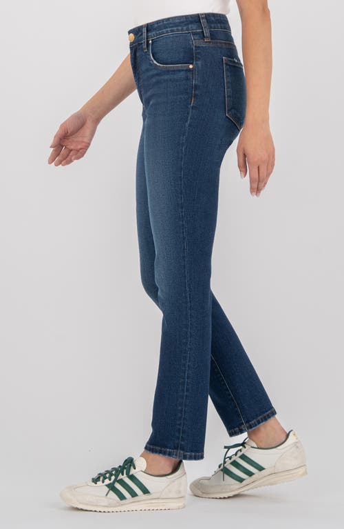Kut From The Kloth Reese Ankle Slim Straight Leg Jeans In Blue
