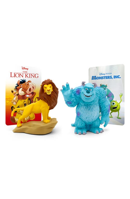 tonies Disney® Monsters Inc. & The Lion King Tonie Audio Character Bundle 