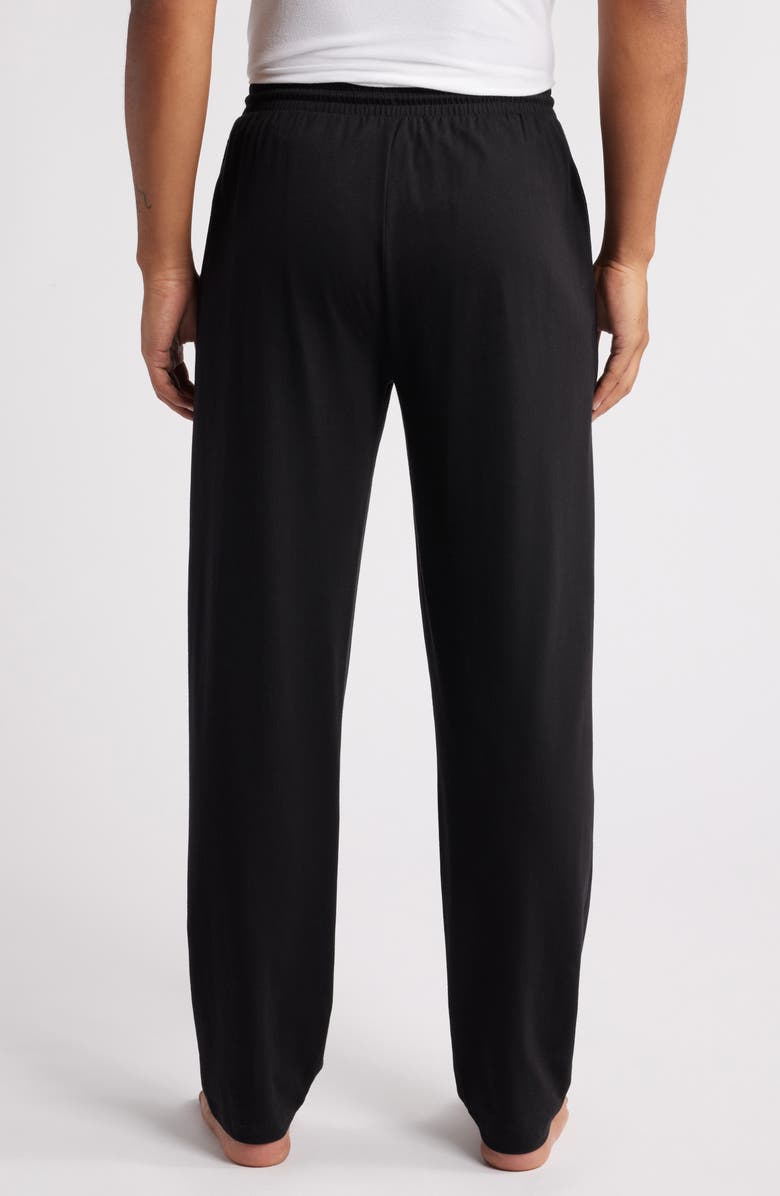Nordstrom Cotton & Tencel<sup>®</sup> Modal Lounge Pants, Alternate, color, Black