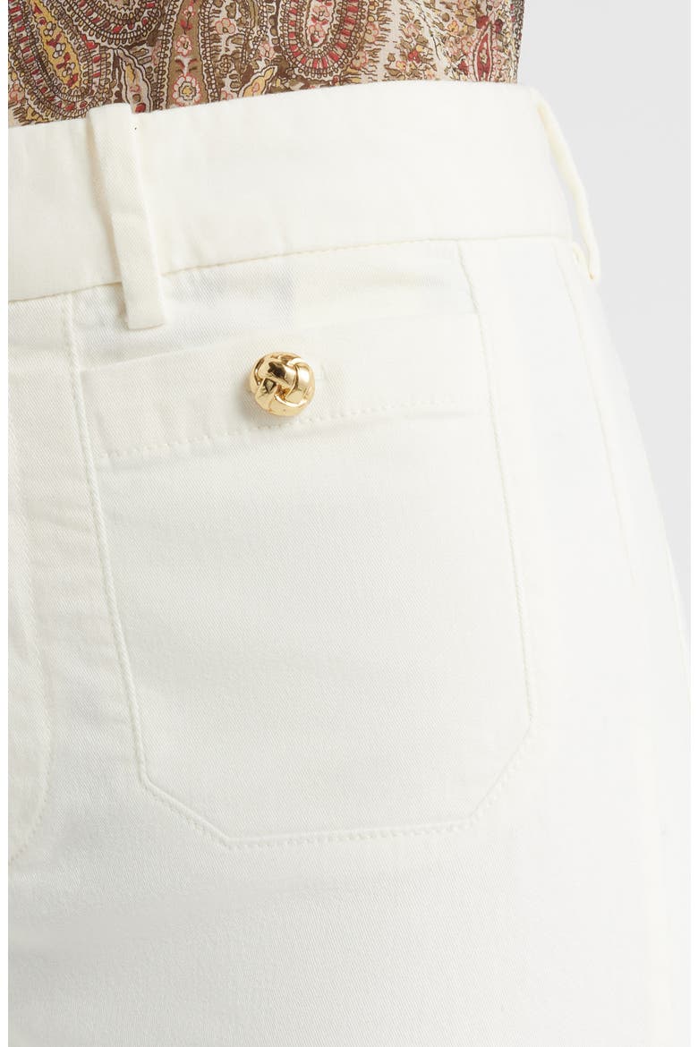 The Modernist High Waist Straight Leg Pants, Alternate, color, CREAM