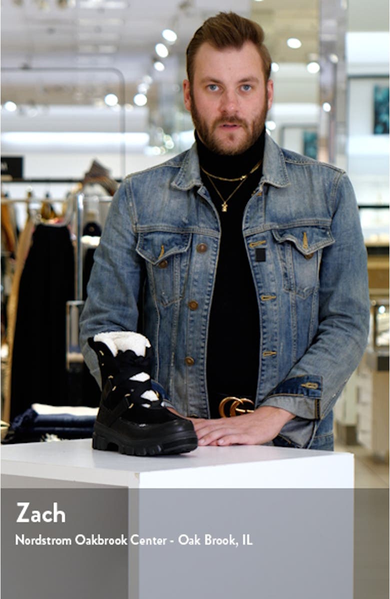 Tivoli V Faux Shearling Waterproof Boot, sales video thumbnail