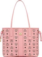 MCM Small Liz Shopper in Visetos
