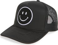 Local Beach Smiley Patch Trucker Hat
