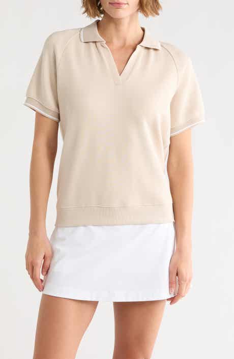 YOGALICIOUS Luvie Pique Polo