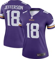 Nike Women's Nike Justin Jefferson Purple Minnesota Vikings Legend Jersey