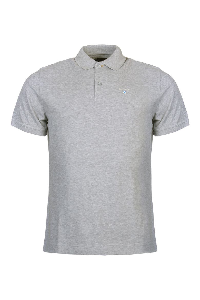 Solid Piqué Sports Polo, Alternate, color, GREY