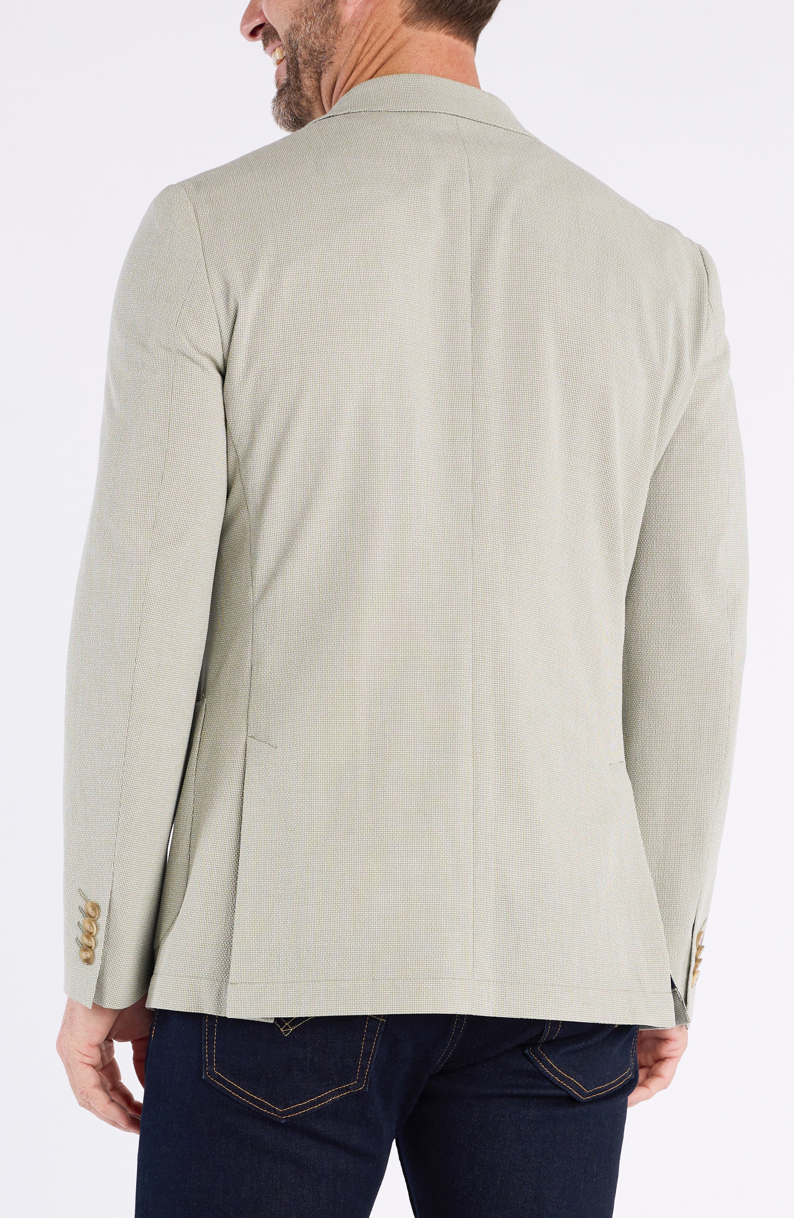 Seersucker Micro Check Sport Coat - image 2