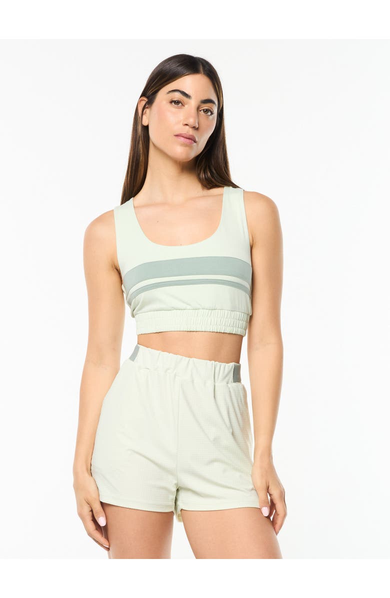 Sergio Tacchini Eva Sports Bra, Alternate, color, Almost Aqua