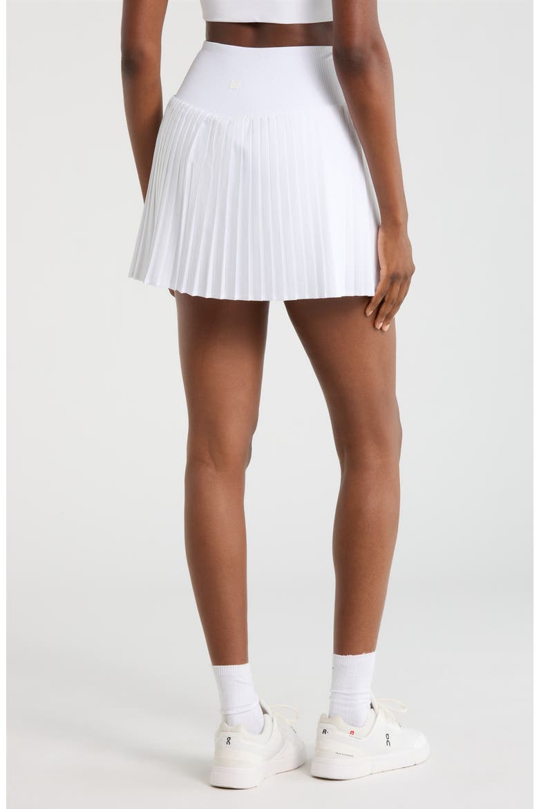 Club Micro Pleated Skort, Alternate, color, BRILLIANT WHITE