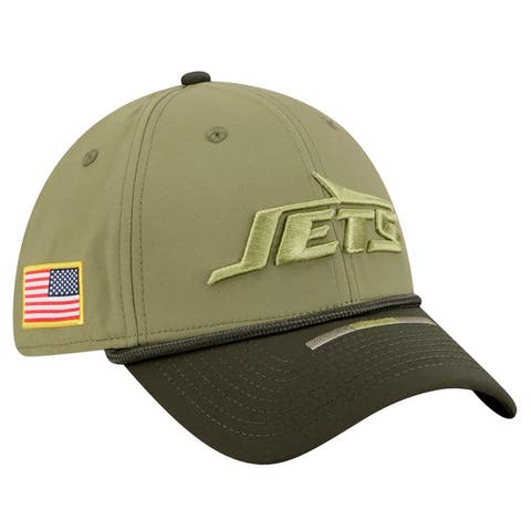 Men
s New Era  Green New York Jets 2025 Salute to Service 39THIRTY Flex Hat