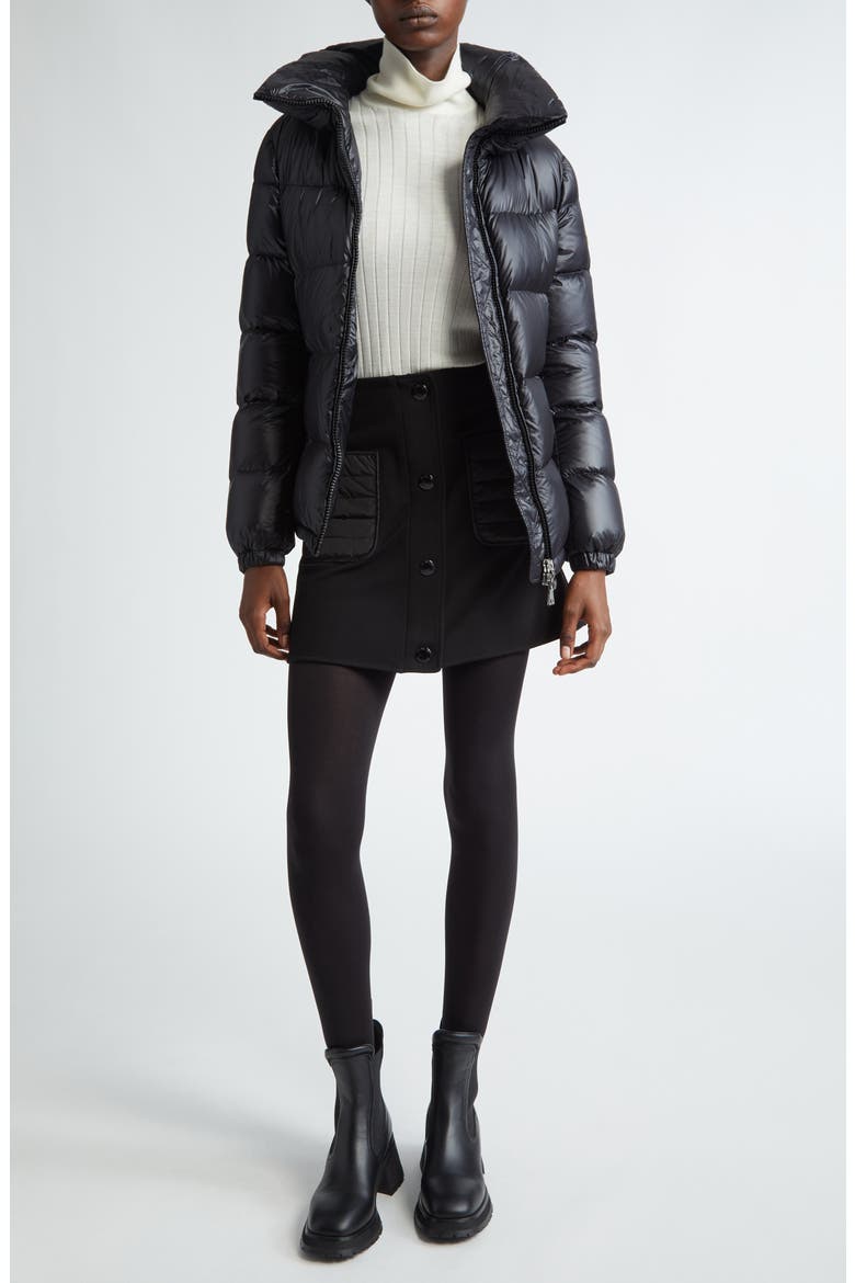 Douro Down Puffer Jacket, Alternate, color, BLACK