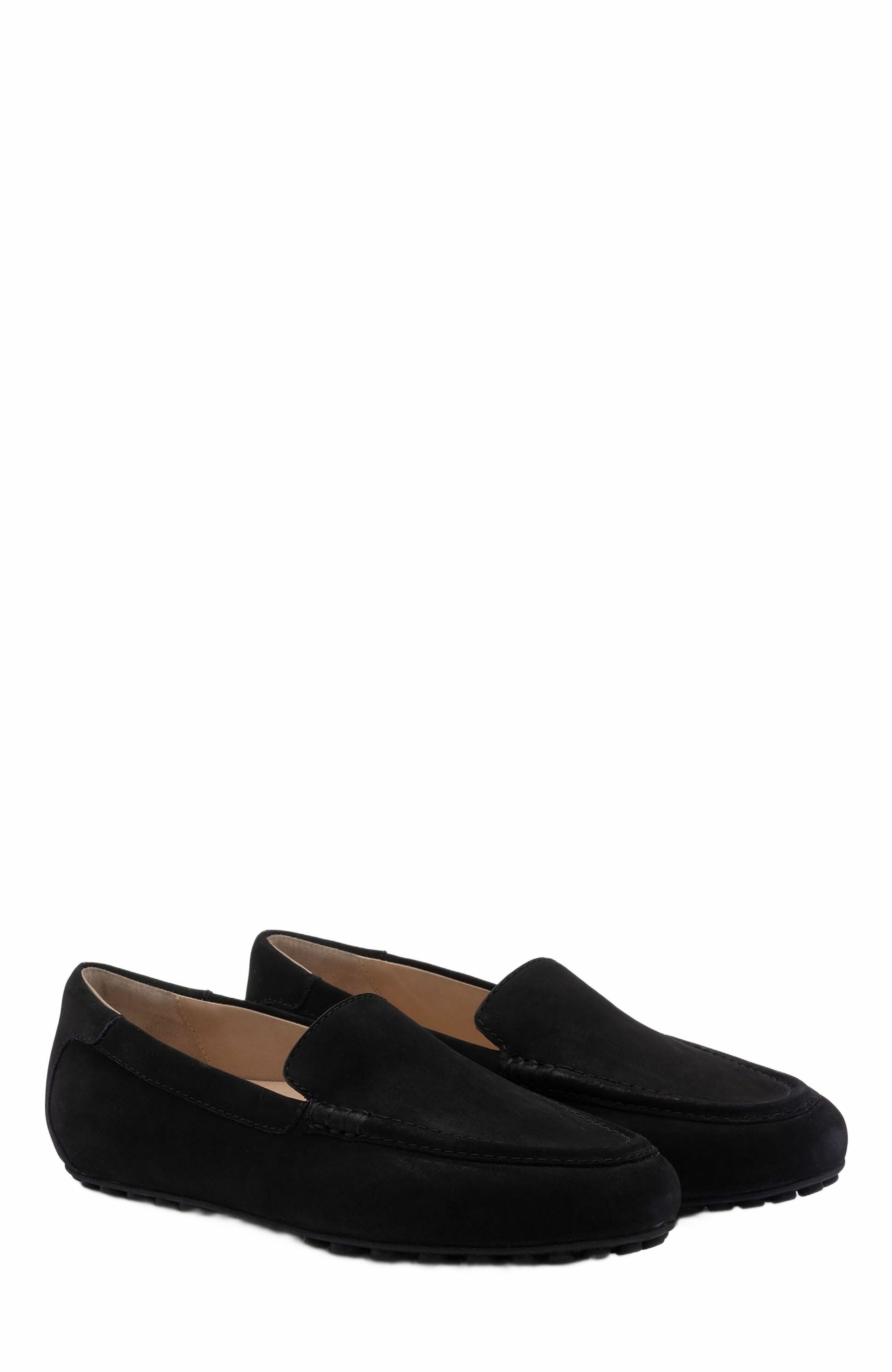 ABEO Harbor Loafer, Alternate, color, Black Nubuck - Regular