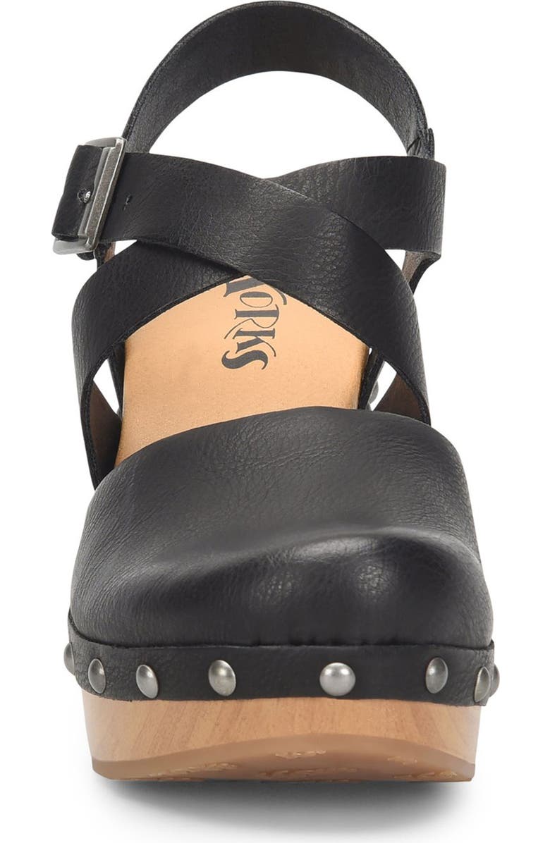 KORKS Abloom Strappy Clog Platform Slingback Pump, Alternate, color,