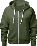 Dalix Cappuccino Zip Hoodie