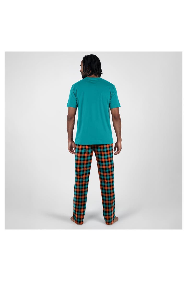 Men's Concepts Sport  Aqua Miami Dolphins Big & Tall Highland Sleep Set, Alternate, color, Aqua