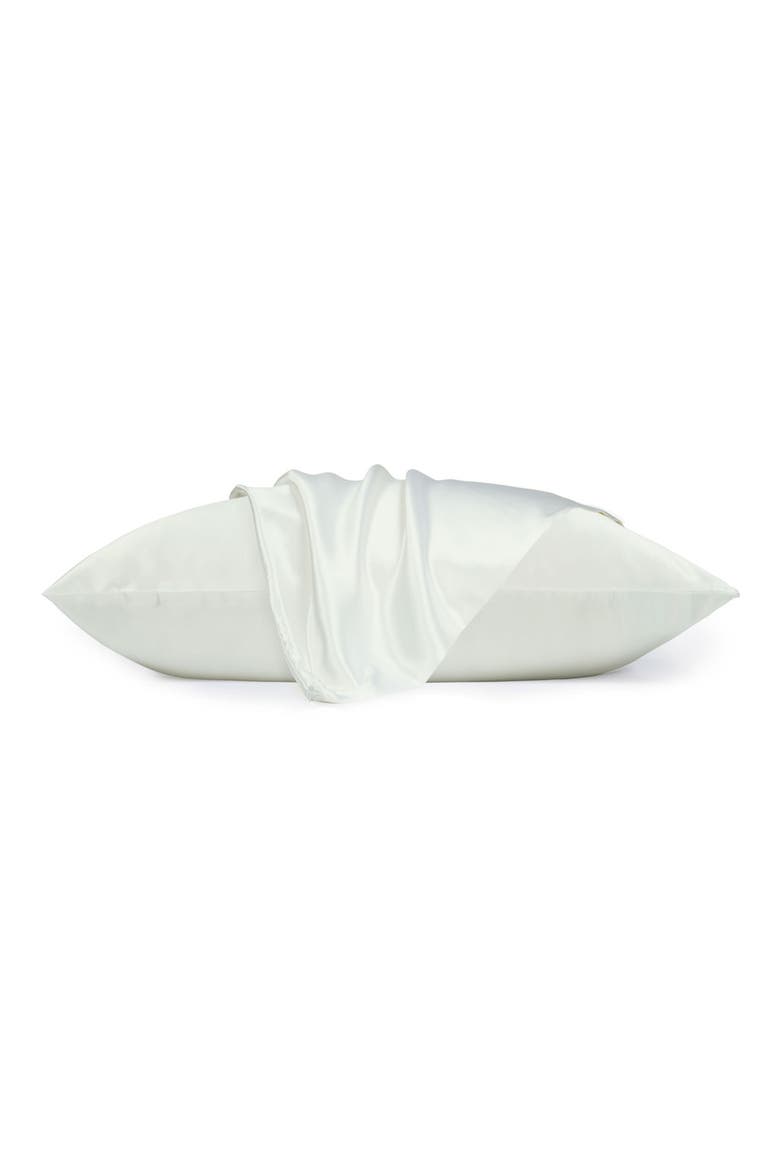 100% Pure Mulberry Silk Pillow Case, Alternate, color, IVORY