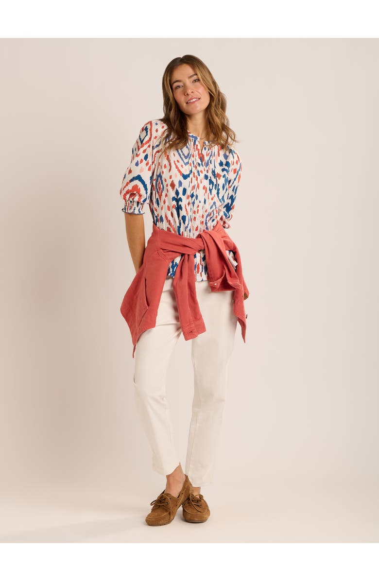 Brakeburn Yuki Painterly Blouse, Alternate, color, Multi