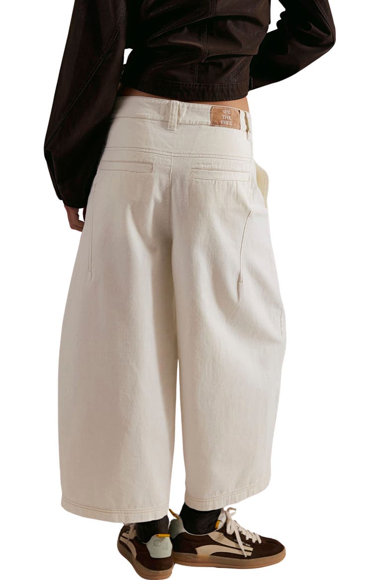 Lay Down Ankle Wide Leg Chinos, Alternate, color, CLEAN IVORY