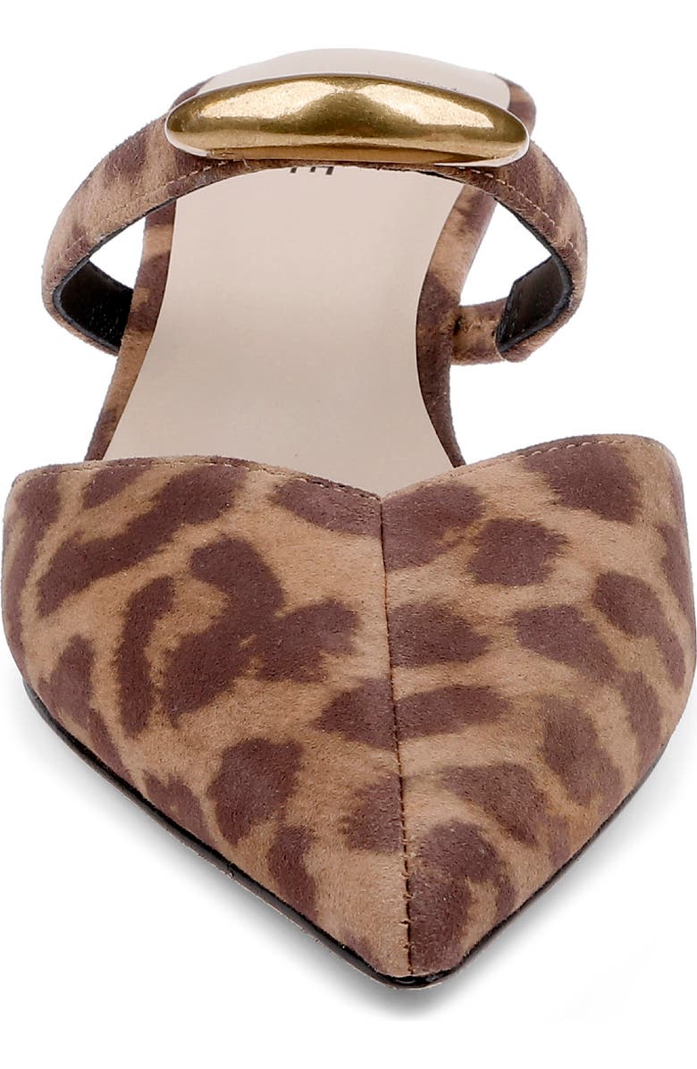 L'AGENCE Catania Mule, Alternate, color, Leopard Print Calf Hair