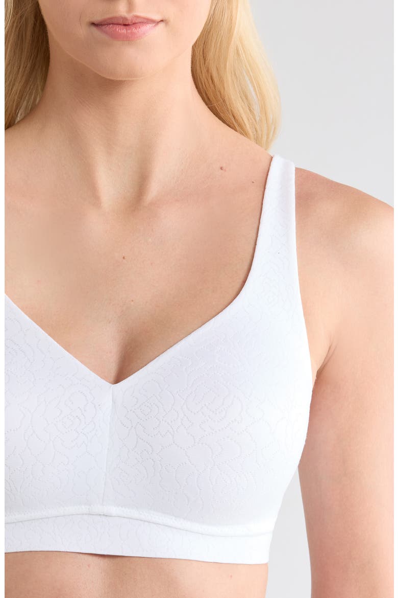 Inside Job™ Wireless Bra, Alternate, color, WHITE