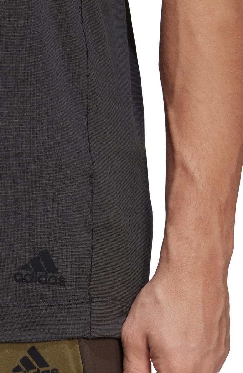 adidas Yoga Tank, Alternate, color, Carbon