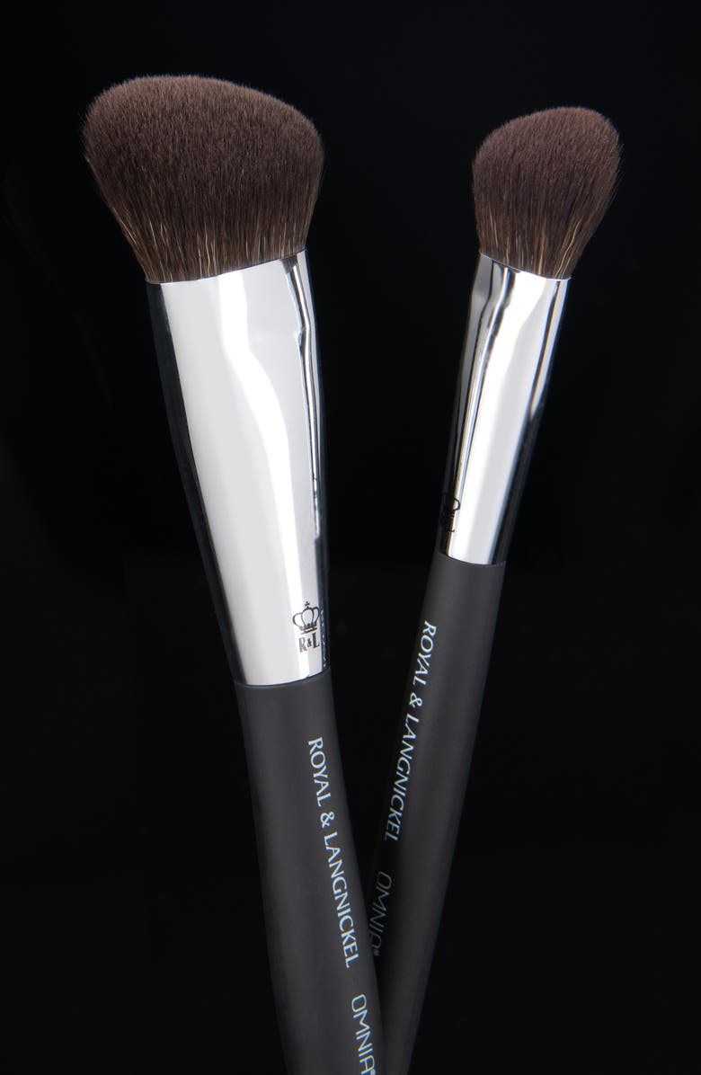 OMNIA Brush Complexion Brush Duo Bundle, Alternate, color, Black